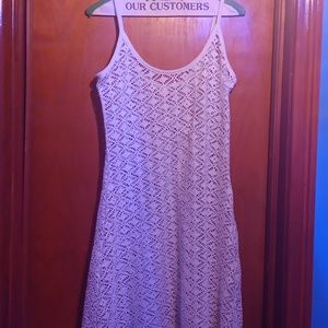 Women's S/C White Swimsuit Cover-up